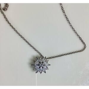 Crystal Snowflake Necklace